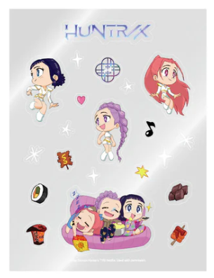 [PRE ORDER] KPOP DEMON HUNTERS - OFFICIAL LIGHTSTICK DECO STICKER