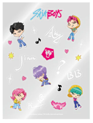 [PRE ORDER] KPOP DEMON HUNTERS - OFFICIAL LIGHTSTICK DECO STICKER