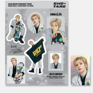 OFFICIAL REMOVABLE STICKER SET - 2025 RIIZE CONCERT TOUR [RIIZING LOUD]
