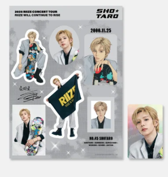 OFFICIAL REMOVABLE STICKER SET - 2025 RIIZE CONCERT TOUR [RIIZING LOUD]