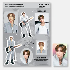 OFFICIAL REMOVABLE STICKER SET - 2025 RIIZE CONCERT TOUR [RIIZING LOUD]