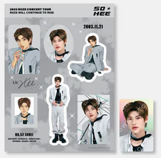 OFFICIAL REMOVABLE STICKER SET - 2025 RIIZE CONCERT TOUR [RIIZING LOUD]