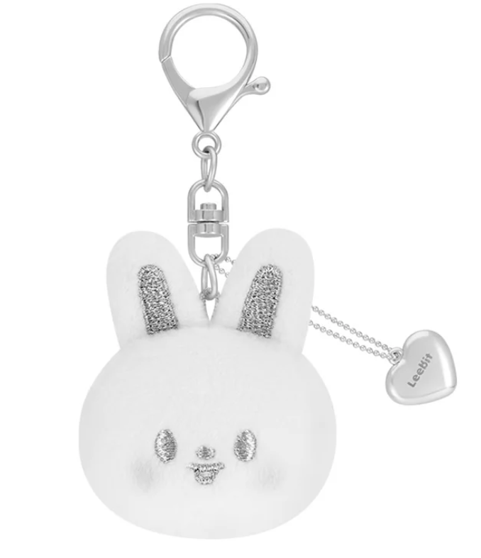 [PRE ORDER] STRAY KIDS - dominATE : celebrATE WORLD TOUR OFFICIAL MD SKZOO FACE KEYRING SILVER VER