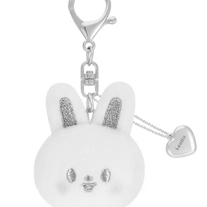 [PRE ORDER] STRAY KIDS - dominATE : celebrATE WORLD TOUR OFFICIAL MD SKZOO FACE KEYRING SILVER VER