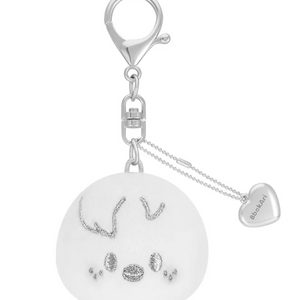 [PRE ORDER] STRAY KIDS - dominATE : celebrATE WORLD TOUR OFFICIAL MD SKZOO FACE KEYRING SILVER VER