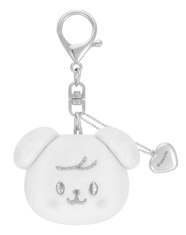 [PRE ORDER] STRAY KIDS - dominATE : celebrATE WORLD TOUR OFFICIAL MD SKZOO FACE KEYRING SILVER VER