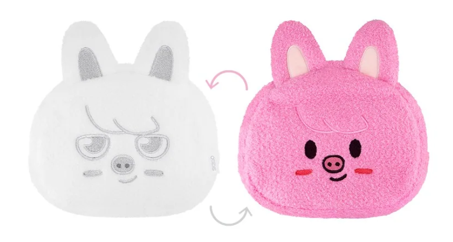 [PRE ORDER] STRAY KIDS - dominATE : celebrATE WORLD TOUR OFFICIAL MD SKZOO REVERSIBLE FACE POUCH