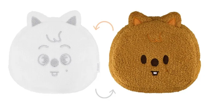 [PRE ORDER] STRAY KIDS - dominATE : celebrATE WORLD TOUR OFFICIAL MD SKZOO REVERSIBLE FACE POUCH