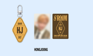 [PRE ORDER] ATEEZ POP-UP `8ROOM` OFFICIAL MERCH - 8ROOM KEYRING