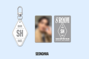 [PRE ORDER] ATEEZ POP-UP `8ROOM` OFFICIAL MERCH - 8ROOM KEYRING