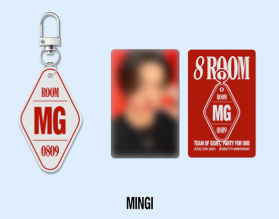 [PRE ORDER] ATEEZ POP-UP `8ROOM` OFFICIAL MERCH - 8ROOM KEYRING