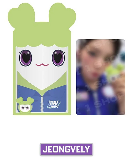 [PRE-ORDER] TWICE - LOVELY Photocard Sleeve [2025 Fanmeeting '10VE UNIVERSE' Official MD]