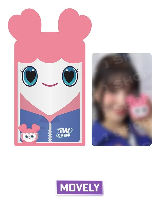 [PRE-ORDER] TWICE - LOVELY Photocard Sleeve [2025 Fanmeeting '10VE UNIVERSE' Official MD]