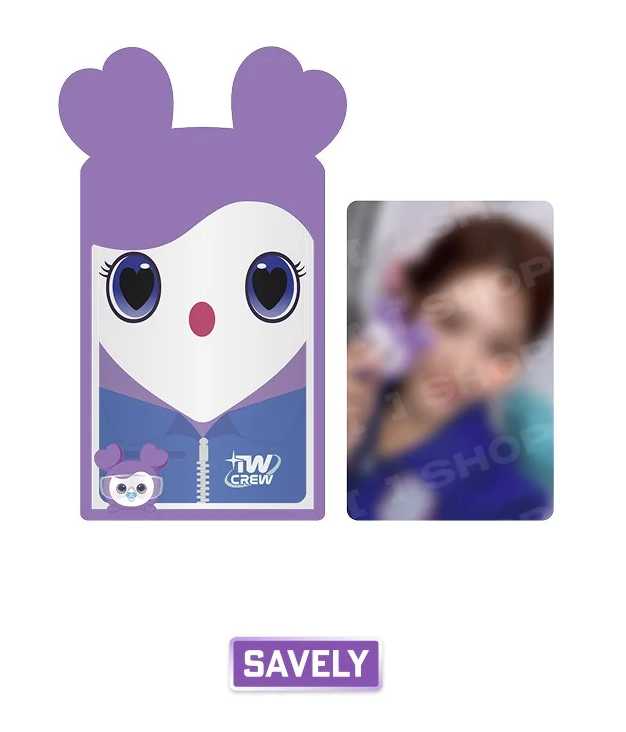 [PRE-ORDER] TWICE - LOVELY Photocard Sleeve [2025 Fanmeeting '10VE UNIVERSE' Official MD]