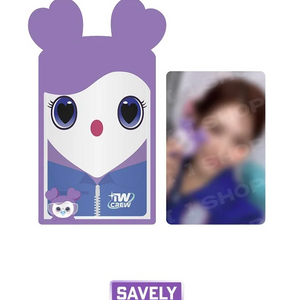 [PRE-ORDER] TWICE - LOVELY Photocard Sleeve [2025 Fanmeeting '10VE UNIVERSE' Official MD]