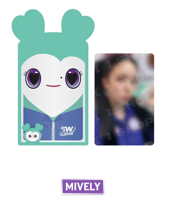 [PRE-ORDER] TWICE - LOVELY Photocard Sleeve [2025 Fanmeeting '10VE UNIVERSE' Official MD]