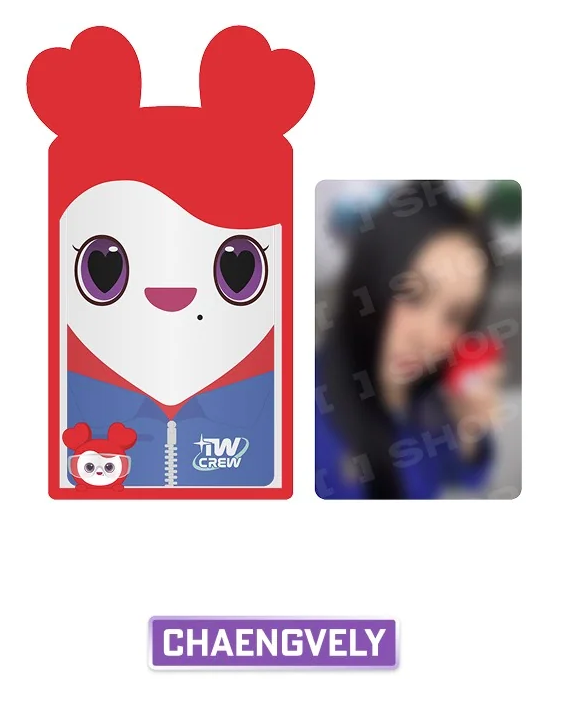 [PRE-ORDER] TWICE - LOVELY Photocard Sleeve [2025 Fanmeeting '10VE UNIVERSE' Official MD]