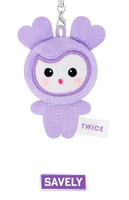 [PRE-ORDER] TWICE - LOVELY Plush Micro Ver. [2025 Fanmeeting '10VE UNIVERSE' Official MD]