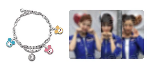 [PRE-ORDER] TWICE - LOVELY Custom Bracelet [2025 Fanmeeting '10VE UNIVERSE' Official MD]