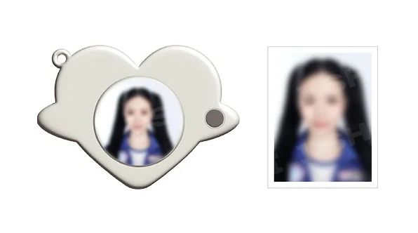 [PRE-ORDER] TWICE - Locket Pendant Keyring [2025 Fanmeeting '10VE UNIVERSE' Official MD]