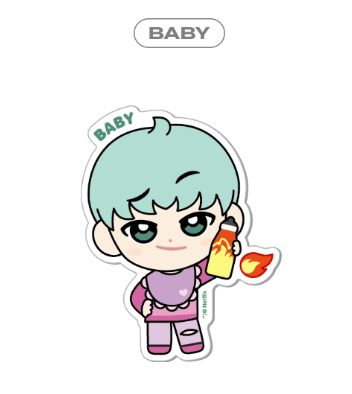 [PRE ORDER] KPOP DEMON HUNTERS POP UP MERCH - BIG STICKER