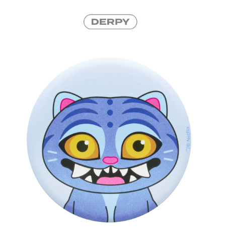 [PRE ORDER] KPOP DEMON HUNTERS POP UP MERCH - PIN BUTTON