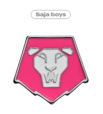 [PRE ORDER] KPOP DEMON HUNTERS POP UP MERCH - METAL BADGE