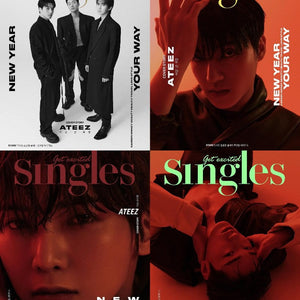 SINGLES KOREA MAGAZINE 2024 JANUARY | WOOYOUNG, SAN & YEOSANG (ATEEZ)