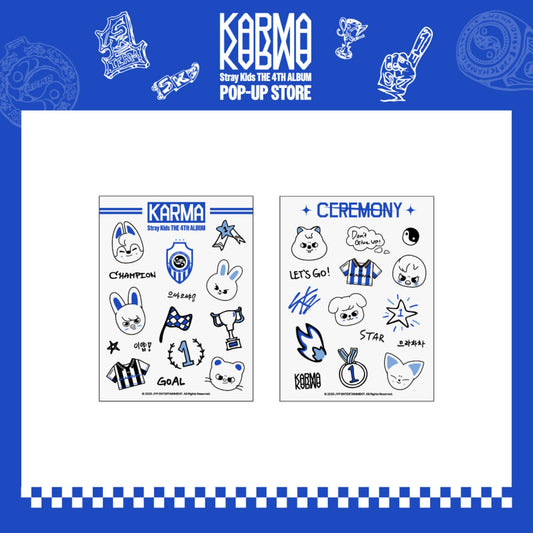 [PRE ORDER] STRAY KIDS - TATTOO STICKER [KARMA POP UP STORE OFFICIAL MD]
