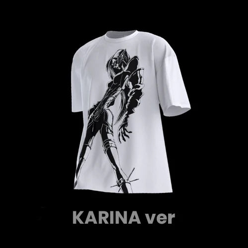 ラス1 aespa Whiplash Limited Ver カリナ Tシャツ AESPA - 5TH MINI ラス1 aespa Whiplash Limited Ver カリナ Tシャツ AESPA - 5TH MINI