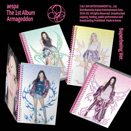 [PRE ORDER] aespa - 1st Album [Armageddon] (Superbeing Ver.)