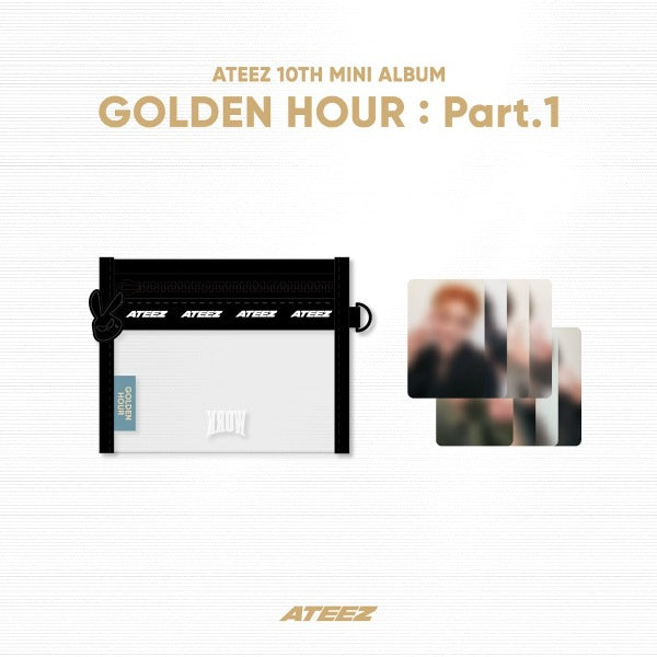 [PRE-ORDER] ATEEZ - Mini Pouch [GOLDEN HOUR : Part.1 Official MD]