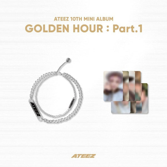 [PRE-ORDER] ATEEZ - WORK Bracelet [GOLDEN HOUR : Part.1 Official MD]