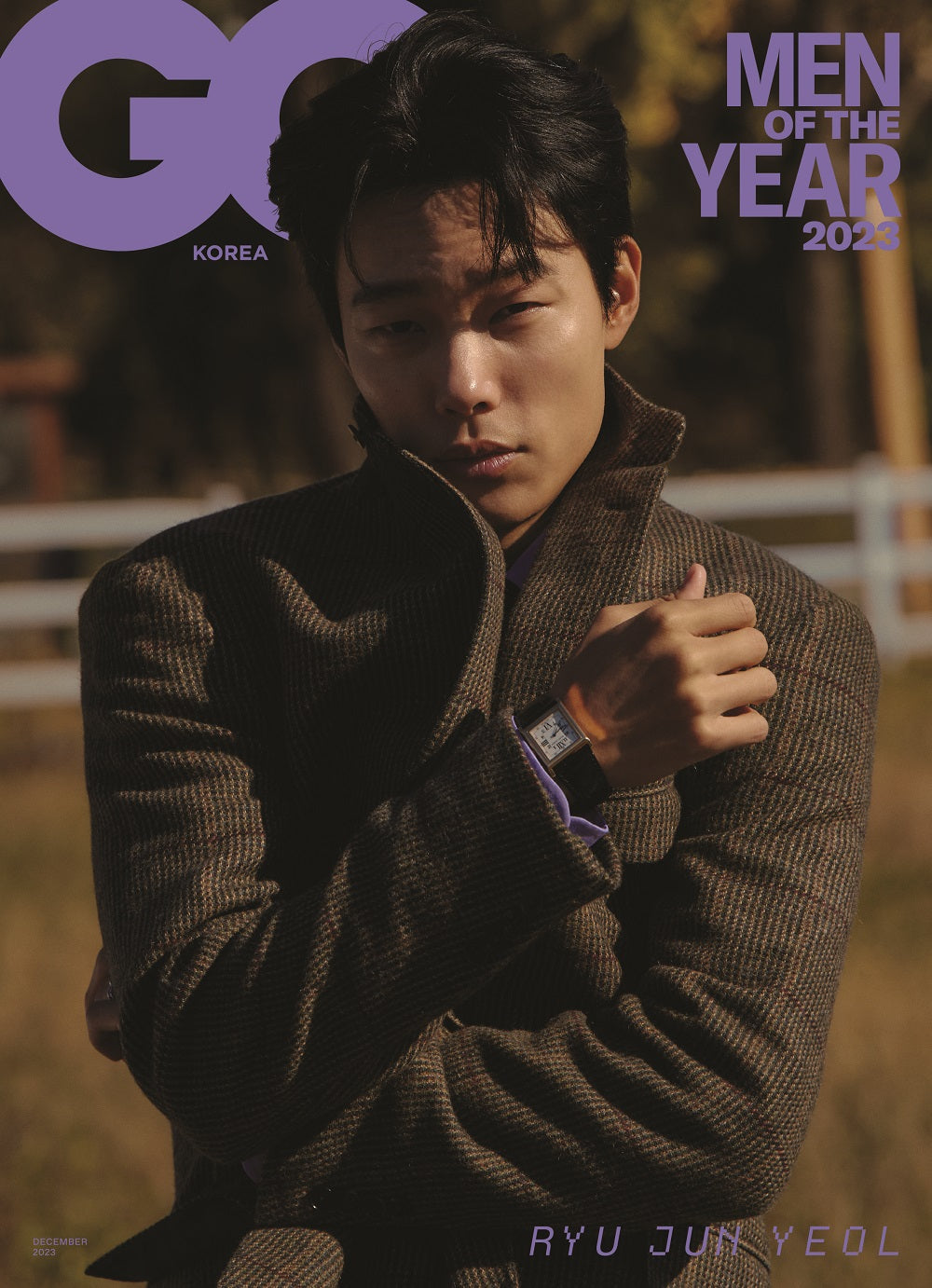 RYU JUN-YEOL -  GQ MAGAZINE DECEMBER 2023