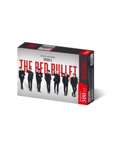 BTS Jigsaw Puzzle World Tour Poster - THE RED BULLET