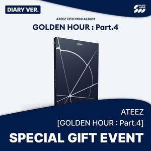 [PRE-ORDER] ATEEZ - [GOLDEN HOUR : Part.4] (SOUND WAVE)