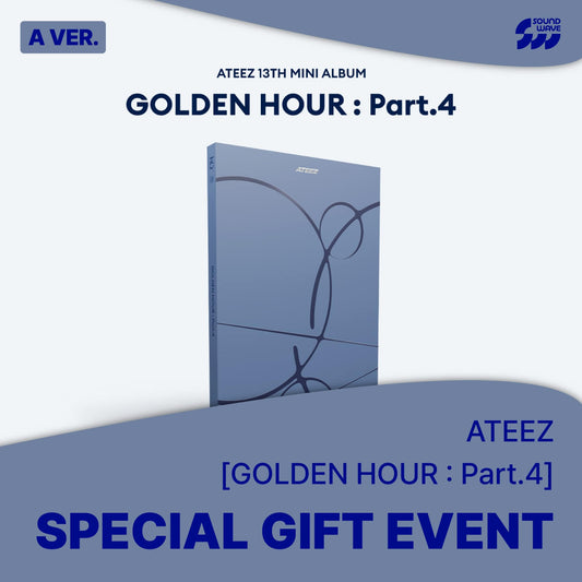 [PRE-ORDER] ATEEZ - [GOLDEN HOUR : Part.4] (SOUND WAVE)