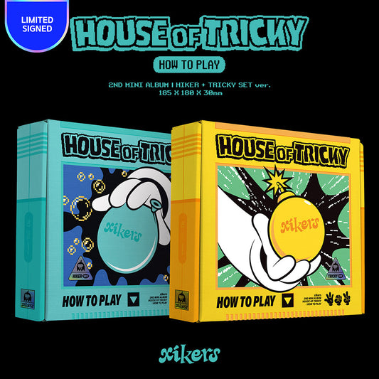 [HELLO82 RANDOM MEMBER SIGNED] Xikers- House of Tricky: How to Play