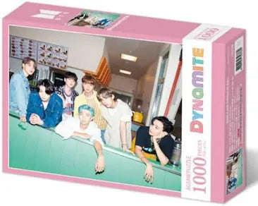 BTS JIGSAW PUZZLE DYNAMITE 1000 PCS - PINK