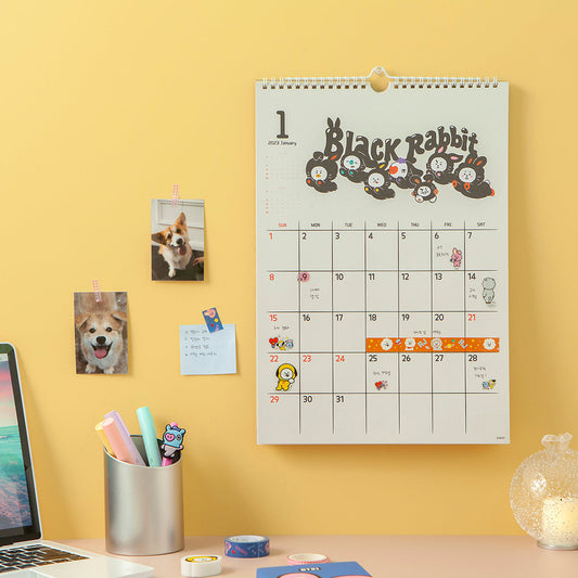 BT21 2023 Wall Calendar