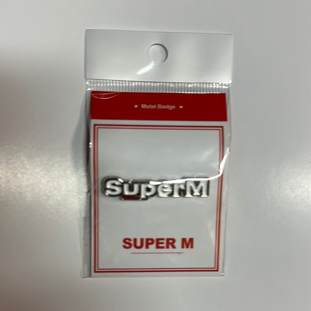 SUPER M LOGO BADGE