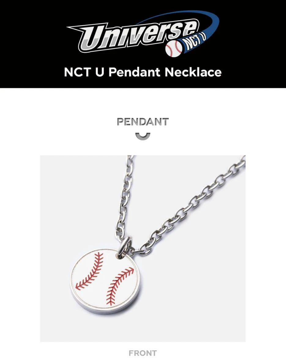 NCT U Universe SMTOWN OFFICIAL MD GOODS Pendant Necklace