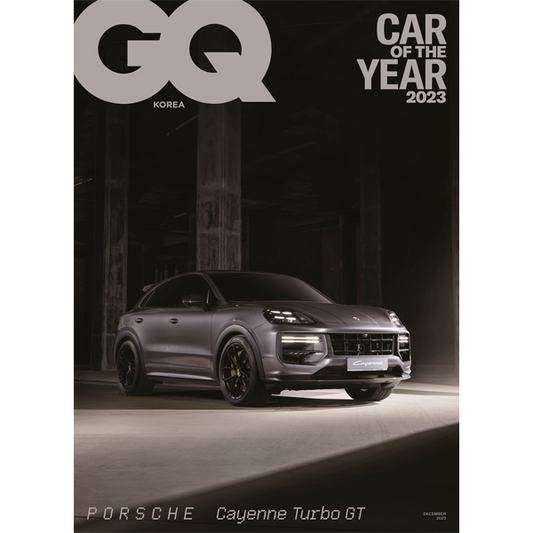 PORSCHE CAYENNE TURBO GT-  GQ MAGAZINE DECEMBER 2023