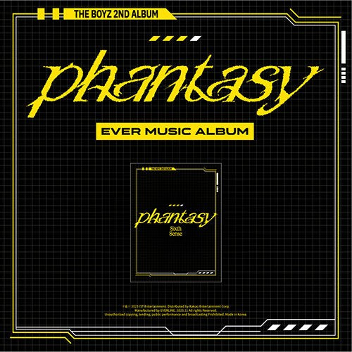 [PREORDER] THE BOYZ - 2nd Full Album [Phantasy_Pt.2 Sixth Sense] (Ever Music Album)