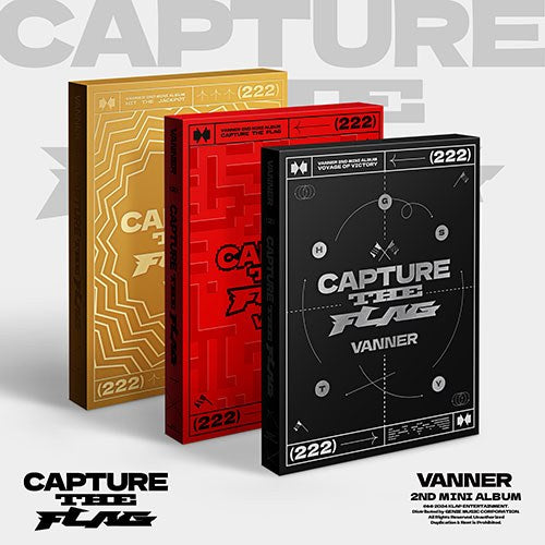 VANNER - 2nd MINI ALBUM [CAPTURE THE FLAG]