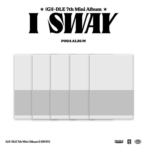 (G)-IDLE - 7th Mini 'I SWAY' POCAALBUM Ver. (RANDOM)