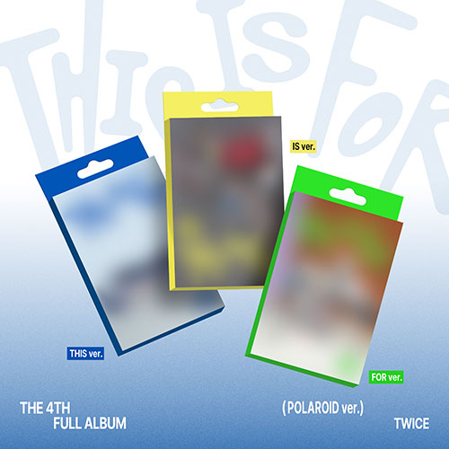 TWICE - [THIS IS FOR] (THE 4TH FULL ALBUM) (POLAROID VER.)