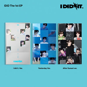 IDID - The 1st EP [I did it]