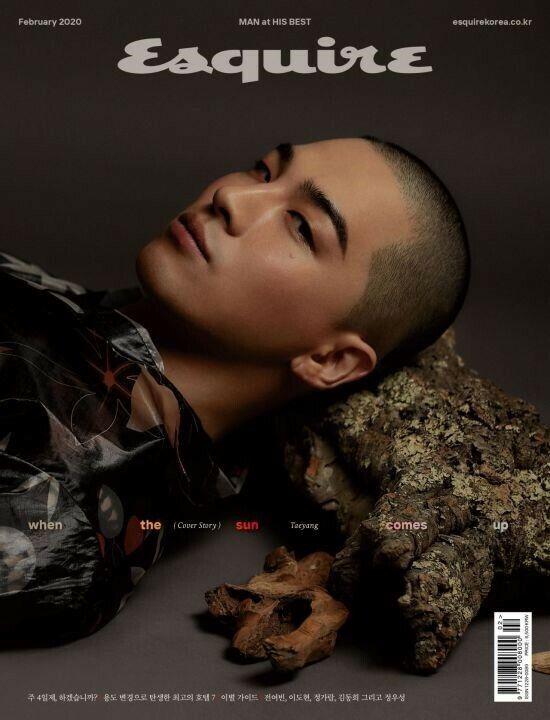 ESQUIRE KOREA MAGAZINE 2020 FEBUARY | TAEYANG (BIGBANG)