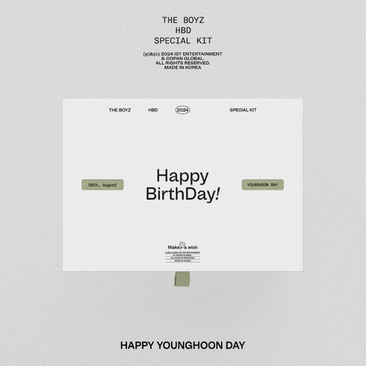 THE BOYZ - THE BOYZ HBD YOUNGHOON SPECIAL KIT